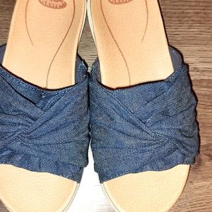 Dr Scholl's Denim look sandals